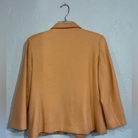 Adolfo International 100% Wool Vintage Blazer Size 8 - Picture 7 of 11